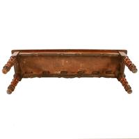 Victorian Mahogany Window Seat Bench (6 of 8) Victorian Mahogany Window Seat Bench (6 of 8)