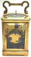 Good Antique French 8-day Repeat Carriage Clock Bevelled Case with Enamel Dial Gong Striking (8 of 15) Good Antique French 8-day Repeat Carriage Clock Bevelled Case with Enamel Dial Gong Striking (8 of 15)