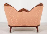 Elegant Victorian Mahogany Settee (3 of 9) Elegant Victorian Mahogany Settee (3 of 9)
