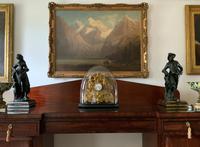 Large Superb Original 19th Century Glass Domed Gilt Mantle Clock For Minor Tlc (3 of 14) Large Superb Original 19th Century Glass Domed Gilt Mantle Clock For Minor Tlc (3 of 14)