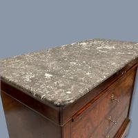 French Marble Top Commode with Writing Surface (2 of 9) French Marble Top Commode with Writing Surface (2 of 9)