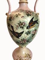 Large Pair of Antique Victorian Hand Painted & Gilded Vases (4 of 13) Large Pair of Antique Victorian Hand Painted & Gilded Vases (4 of 13)
