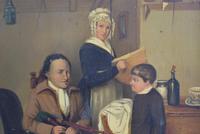 19th Century British Naive School Oil on Panel - Blind Musician (4 of 11) 19th Century British Naive School Oil on Panel - Blind Musician (4 of 11)