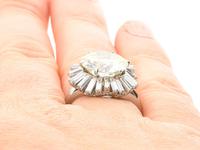 8.24ct Diamond & Platinum Ring by Boucheron - Vintage c.1950 (13 of 13) 8.24ct Diamond & Platinum Ring by Boucheron - Vintage c.1950 (13 of 13)