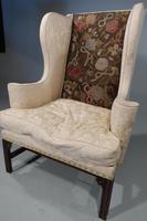 George III Period Mahogany Framed Wing Chair (4 of 5) George III Period Mahogany Framed Wing Chair (4 of 5)