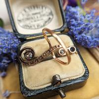 Antique Edwardian 15ct Gold Diamond & Sapphire Upfinger Dress Ring (4 of 12) Antique Edwardian 15ct Gold Diamond & Sapphire Upfinger Dress Ring (4 of 12)