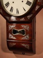 An Interesting Drop Dial American Wall Clock, Second Half 19th century. (8 of 12) An Interesting Drop Dial American Wall Clock, Second Half 19th century. (8 of 12)