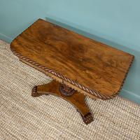 Striking William IV Figured Mahogany Antique Card / Games Table (2 of 9) Striking William IV Figured Mahogany Antique Card / Games Table (2 of 9)
