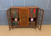 Burr Walnut Bookcase/Side Cabinet (6 of 15) Burr Walnut Bookcase/Side Cabinet (6 of 15)