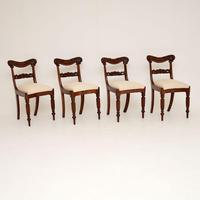 Set of 4 Antique William IV Mahogany Dining Chairs (3 of 10) Set of 4 Antique William IV Mahogany Dining Chairs (3 of 10)
