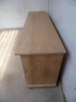 Large Antique Pine 4 Door Dresser Base / TV Stand / Sideboard to wax / paint (5 of 9) Large Antique Pine 4 Door Dresser Base / TV Stand / Sideboard to wax / paint (5 of 9)