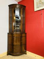 Glazed Corner Cabinet (7 of 7) Glazed Corner Cabinet (7 of 7)
