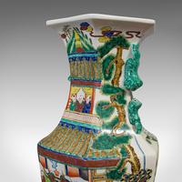 Very Large Pair, Antique Decorative Vases, Oriental, Ceramic, Urn c.1900 (3 of 12) Very Large Pair, Antique Decorative Vases, Oriental, Ceramic, Urn c.1900 (3 of 12)