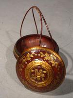 Early 20th Century Domed Topped Food Basket (4 of 5) Early 20th Century Domed Topped Food Basket (4 of 5)