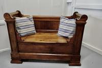 French Walnut and Cherry Empire Style Window Seat (4 of 8) French Walnut and Cherry Empire Style Window Seat (4 of 8)