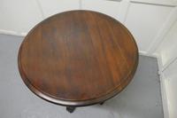 Mahogany Round Occasional Table (2 of 7) Mahogany Round Occasional Table (2 of 7)