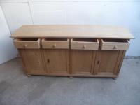 Reclaimed Pine 4 Door 4 Drawer Plain Panel TV Stand / Dresser Base to wax / paint (7 of 8) Reclaimed Pine 4 Door 4 Drawer Plain Panel TV Stand / Dresser Base to wax / paint (7 of 8)