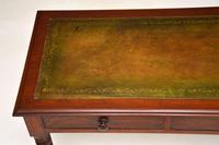 Antique Victorian Mahogany Leather Top Writing Table / Desk (3 of 9) Antique Victorian Mahogany Leather Top Writing Table / Desk (3 of 9)