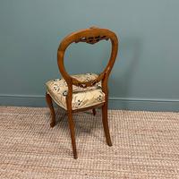 Elegant Set of 6 Victorian Walnut Antique Dining Chairs (4 of 9) Elegant Set of 6 Victorian Walnut Antique Dining Chairs (4 of 9)