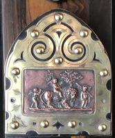 Victorian Coromandel , Copper and Brass Book Slide. (3 of 6) Victorian Coromandel , Copper and Brass Book Slide. (3 of 6)