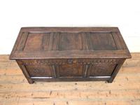 18th Century Carved Oak Blanket Box (2 of 11) 18th Century Carved Oak Blanket Box (2 of 11)