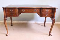 Antique Quality Burr Walnut Writing Desk (5 of 13) Antique Quality Burr Walnut Writing Desk (5 of 13)