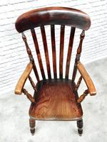 19th Century Lincolnshire Windsor Lathback Armchair (4 of 10) 19th Century Lincolnshire Windsor Lathback Armchair (4 of 10)