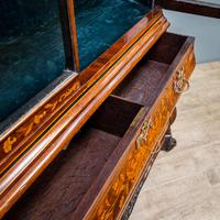 Marquetry Bombe Fronted Display Cabinet (12 of 14) Marquetry Bombe Fronted Display Cabinet (12 of 14)