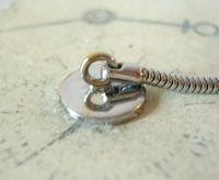 Vintage Pocket Watch Chain 1970s Silver Chrome Snake Link With Dog Clip & Button Hole Fob (7 of 7) Vintage Pocket Watch Chain 1970s Silver Chrome Snake Link With Dog Clip & Button Hole Fob (7 of 7)