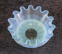 Antique Vaseline Stevens Williams Glass Finger Bowl (4 of 5) Antique Vaseline Stevens Williams Glass Finger Bowl (4 of 5)