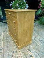 Beautiful Old Pine Chest Of Six Drawers / Sideboard (4 of 8) Beautiful Old Pine Chest Of Six Drawers / Sideboard (4 of 8)