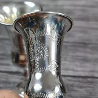 Fine Pair of HM Silver Kiddush Cups London 1923 (9 of 12) Fine Pair of HM Silver Kiddush Cups London 1923 (9 of 12)