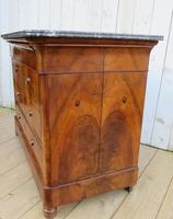 Antique Burr Walnut & Marble Top Chest Of Drawers (5 of 9) Antique Burr Walnut & Marble Top Chest Of Drawers (5 of 9)