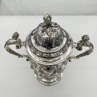 Antique George II Large Rococo Silver Cup & Cover London 1755 William Grundy (2 of 12) Antique George II Large Rococo Silver Cup & Cover London 1755 William Grundy (2 of 12)