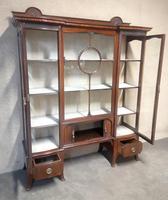 Edwardian Carved Mahogany Display Cabinet / China Cabinet (6 of 13) Edwardian Carved Mahogany Display Cabinet / China Cabinet (6 of 13)