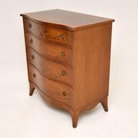 Antique Georgian Style Flame Mahogany Chest of Drawers (9 of 10) Antique Georgian Style Flame Mahogany Chest of Drawers (9 of 10)