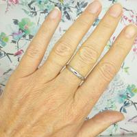 Vintage Art Deco Plain Platinum Wedding Band c1930's ~ Ladies narrow ring size O 1/2 - 7.25 (2 of 9) Vintage Art Deco Plain Platinum Wedding Band c1930's ~ Ladies narrow ring size O 1/2 - 7.25 (2 of 9)