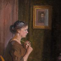Robert Panitsch, Interior Scene with Pensive Woman (2 of 10) Robert Panitsch, Interior Scene with Pensive Woman (2 of 10)