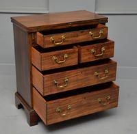 Small Georgian Mahogany Bachelors Writing Chest of Drawers with Provenance (9 of 24) Small Georgian Mahogany Bachelors Writing Chest of Drawers with Provenance (9 of 24)