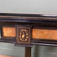 Victorian Ebonized and Walnut Antique Games Table (7 of 9) Victorian Ebonized and Walnut Antique Games Table (7 of 9)