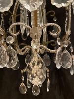 One Light Small Antique Italian Beaded Chandelier (8 of 11) One Light Small Antique Italian Beaded Chandelier (8 of 11)