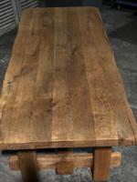 Chunky Bleached Oak Farmhouse Dining Table (12 of 12) Chunky Bleached Oak Farmhouse Dining Table (12 of 12)