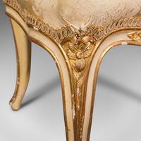 Antique Boudoir Chair, French, Giltwood, Bedroom Dressing Seat, Victorian c.1900 (11 of 12) Antique Boudoir Chair, French, Giltwood, Bedroom Dressing Seat, Victorian c.1900 (11 of 12)