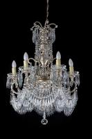 Gilt Bronze Six Arm Chandelier (2 of 5) Gilt Bronze Six Arm Chandelier (2 of 5)