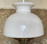 Superb Tall 19thc 'Matador' Brown Ceramic & Milky White Brass Table Oil Lamp (3 of 12) Superb Tall 19thc 'Matador' Brown Ceramic & Milky White Brass Table Oil Lamp (3 of 12)
