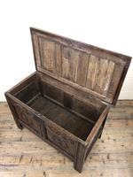 Small 18th Century Carved Oak Coffer (5 of 13) Small 18th Century Carved Oak Coffer (5 of 13)
