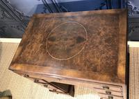 George III Style Burr Walnut Desk c.1920 (15 of 20) George III Style Burr Walnut Desk c.1920 (15 of 20)
