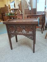 Indian Hardwood Drinks Table (7 of 9) Indian Hardwood Drinks Table (7 of 9)