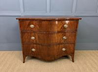 Georgian Flame Mahogany Serpentine Chest of Drawers (5 of 15) Georgian Flame Mahogany Serpentine Chest of Drawers (5 of 15)