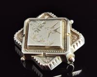 Victorian Silver Swallow Locket Brooch (4 of 11) Victorian Silver Swallow Locket Brooch (4 of 11)